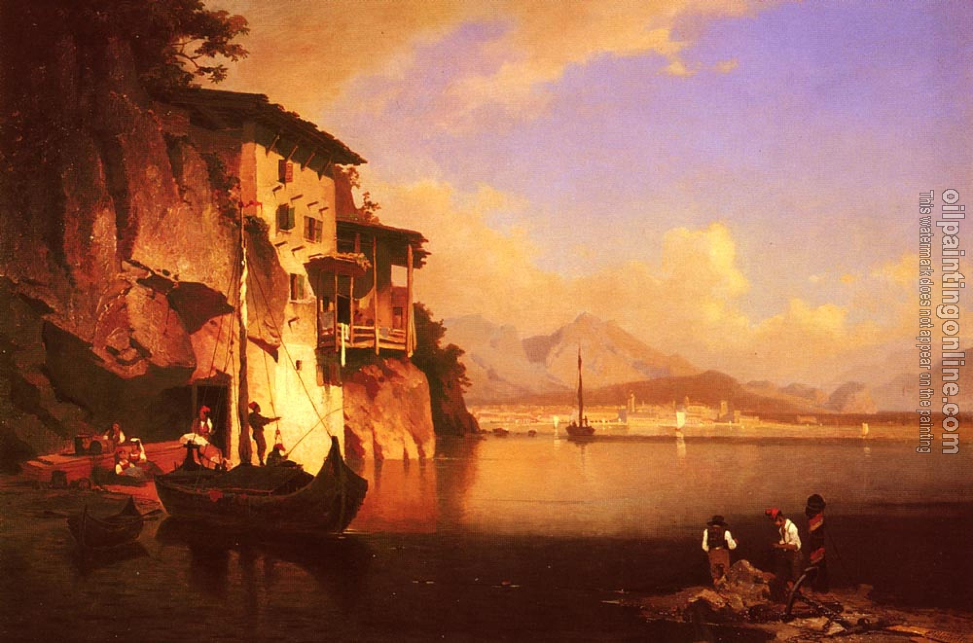 Unterberger, Franz Richard - Motion of the Garda Lake